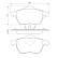 Brake Pad Set, disc brake BP249 Bosch, Thumbnail 8