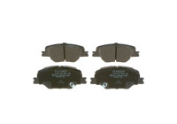 Brake Pad Set, disc brake BP2491 Bosch