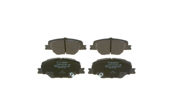 Brake Pad Set, disc brake BP2491 Bosch