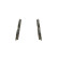Brake Pad Set, disc brake BP2492 Bosch, Thumbnail 4