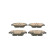 Brake Pad Set, disc brake BP2492 Bosch, Thumbnail 6