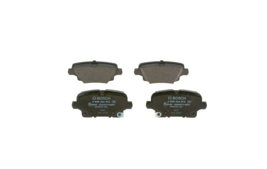 Brake Pad Set, disc brake BP2495 Bosch