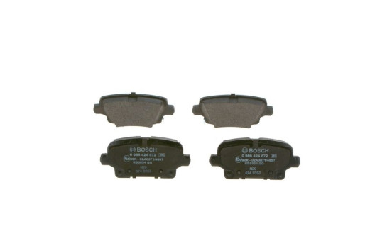 Brake Pad Set, disc brake BP2495 Bosch, Image 3