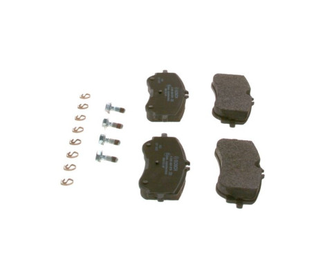 Brake Pad Set, disc brake BP2498 Bosch, Image 2