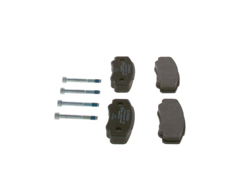 Brake Pad Set, disc brake BP2499 Bosch, Image 2