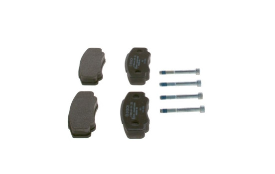 Brake Pad Set, disc brake BP2499 Bosch, Image 4
