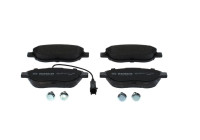 Brake pad set, disc brake BP2505 Bosch