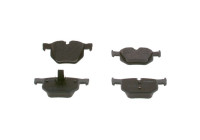 Brake pad set, disc brake BP2508 Bosch