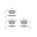 Brake Pad Set, disc brake BP2514 Bosch, Thumbnail 6