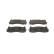 Brake Pad Set, disc brake BP2515 Bosch