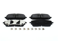 Brake pad set, disc brake BP2517 Bosch