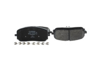 Brake pad set, disc brake BP2517 Bosch