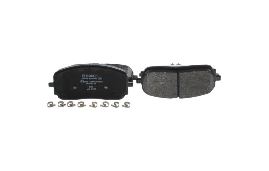 Brake pad set, disc brake BP2517 Bosch
