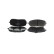 Brake pad set, disc brake BP2517 Bosch, Thumbnail 3