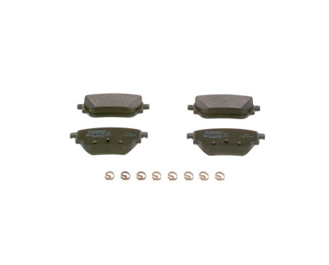 Brake Pad Set, disc brake BP2518 Bosch