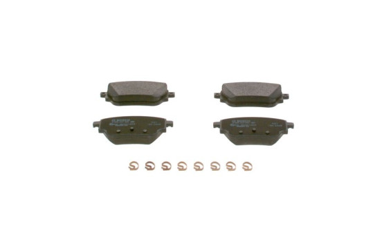 Brake Pad Set, disc brake BP2518 Bosch