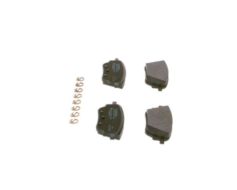 Brake Pad Set, disc brake BP2518 Bosch, Image 2