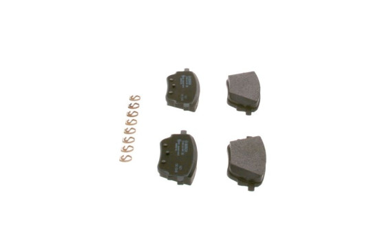 Brake Pad Set, disc brake BP2518 Bosch, Image 2