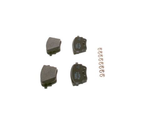 Brake Pad Set, disc brake BP2518 Bosch, Image 4