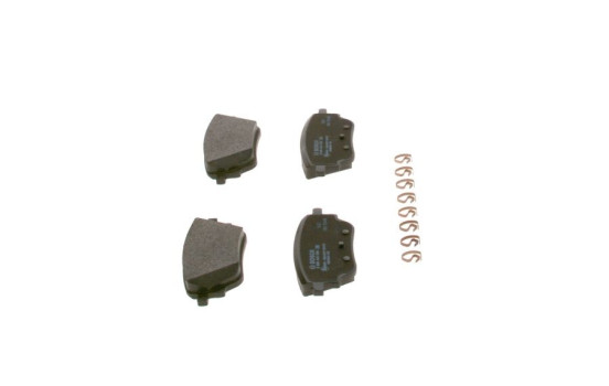 Brake Pad Set, disc brake BP2518 Bosch, Image 4