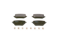 Brake Pad Set, disc brake BP2519 Bosch