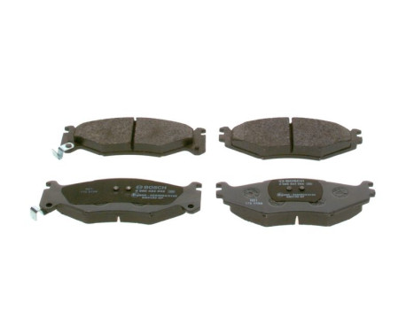 Brake Pad Set, disc brake BP2521 Bosch, Image 2
