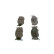 Brake Pad Set, disc brake BP2521 Bosch, Thumbnail 5