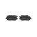 Brake Pad Set, disc brake BP2528 Bosch, Thumbnail 4
