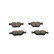 Brake Pad Set, disc brake BP253 Bosch, Thumbnail 6