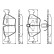 Brake Pad Set, disc brake BP253 Bosch, Thumbnail 7