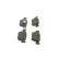 Brake Pad Set, disc brake BP253 Bosch, Thumbnail 5