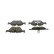 Brake Pad Set, disc brake BP253 Bosch, Thumbnail 6