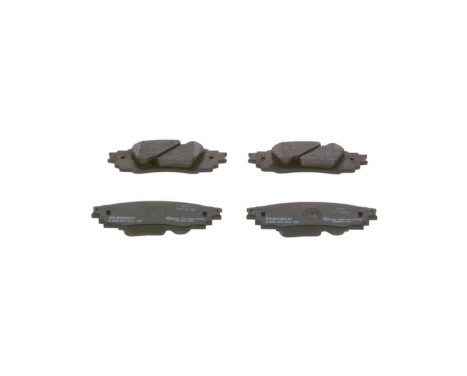 Brake pad set, disc brake BP2530 Bosch