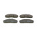 Brake Pad Set, disc brake BP2532 Bosch, Thumbnail 2