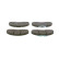 Brake Pad Set, disc brake BP2532 Bosch, Thumbnail 4