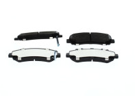 Brake pad set, disc brake BP2534 Bosch