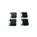 Brake Pad Set, disc brake BP2536 Bosch, Thumbnail 4