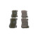 Brake Pad Set, disc brake BP2539 Bosch, Thumbnail 3