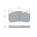 Brake Pad Set, disc brake BP2539 Bosch, Thumbnail 6