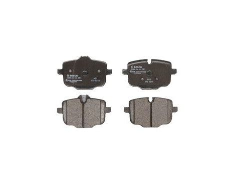 Brake Pad Set, disc brake BP2540 Bosch