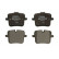 Brake Pad Set, disc brake BP2541 Bosch