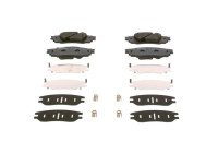 Brake Pad Set, disc brake BP2545 Bosch