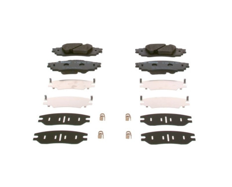 Brake Pad Set, disc brake BP2545 Bosch