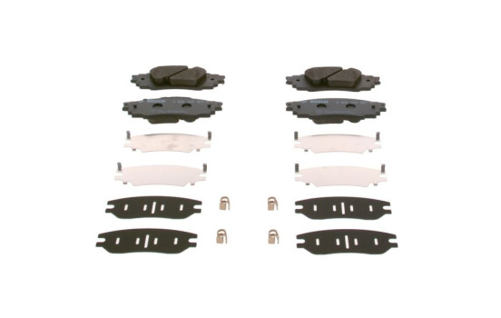 Brake Pad Set, disc brake BP2545 Bosch