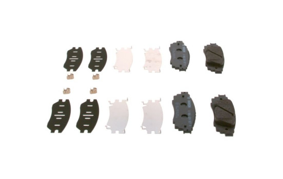 Brake Pad Set, disc brake BP2545 Bosch, Image 2