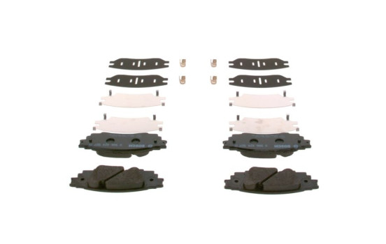 Brake Pad Set, disc brake BP2545 Bosch, Image 3