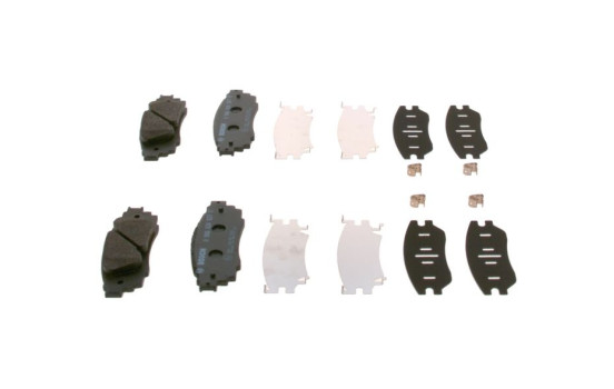 Brake Pad Set, disc brake BP2545 Bosch, Image 4
