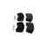 Brake Pad Set, disc brake BP2547 Bosch, Thumbnail 2