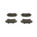 Brake pad set, disc brake BP2556 Bosch, Thumbnail 3