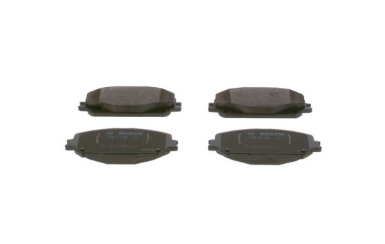 Brake pad set, disc brake BP2557 Bosch